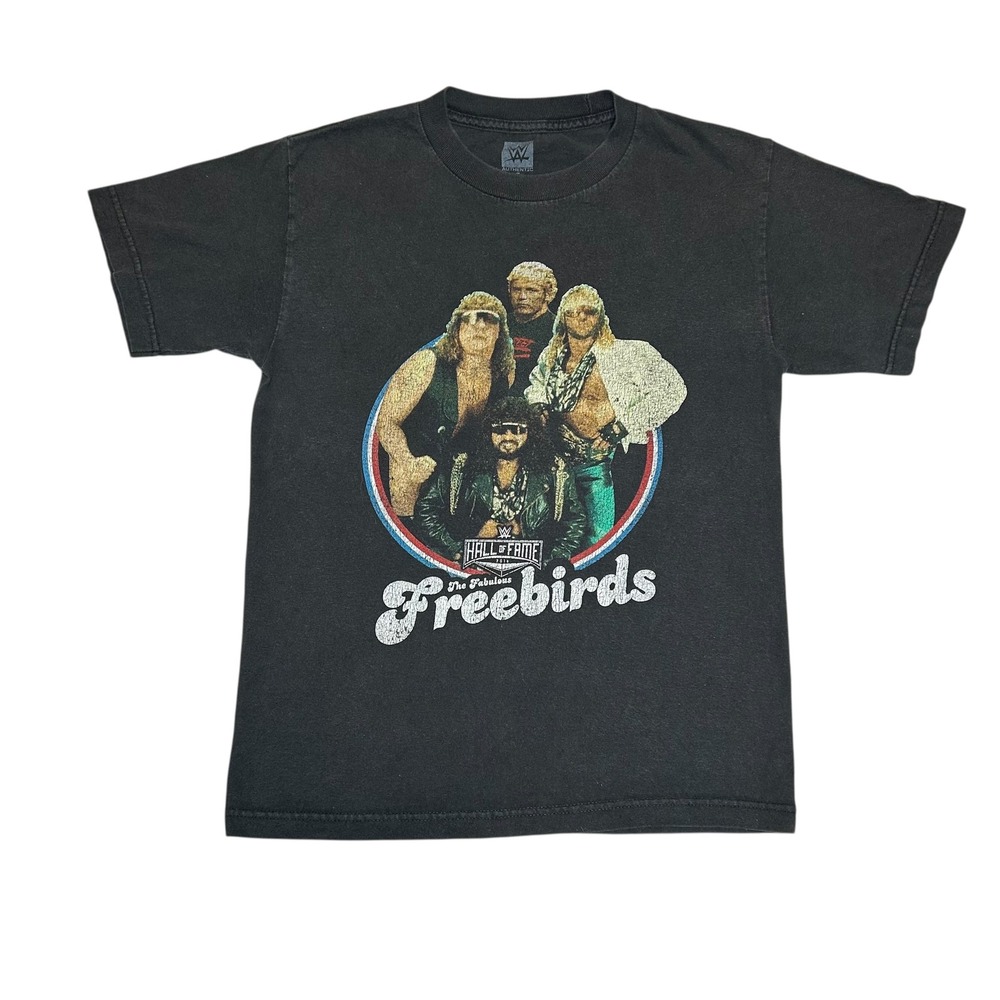 WWE The Fabulous Freebirds Hall of‎ Fame 2016 Black T Shirt Mens Size Small